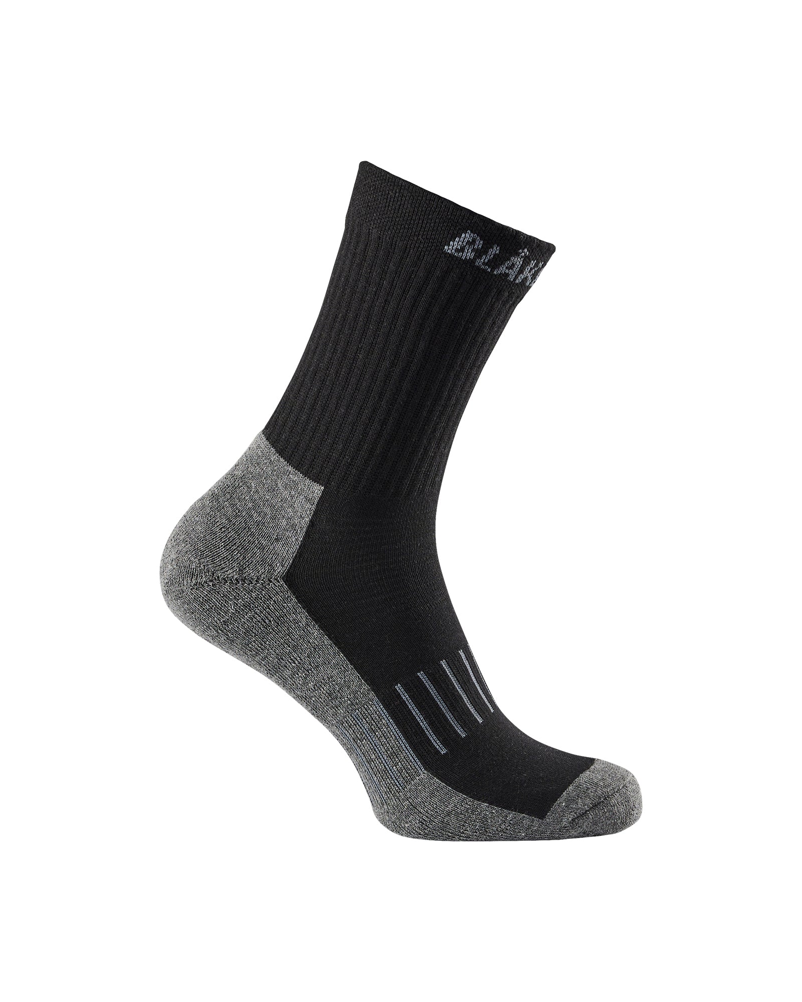 Cotton Socks 3-Pack - Black/Dark grey