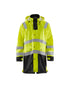 Hi-Vis Rain Coat - Yellow Hi-viz/Black