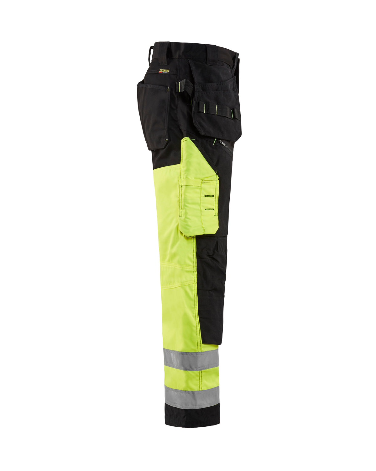 HI-VIS X1600 WORK PANTS - Black/Yellow Hi-viz