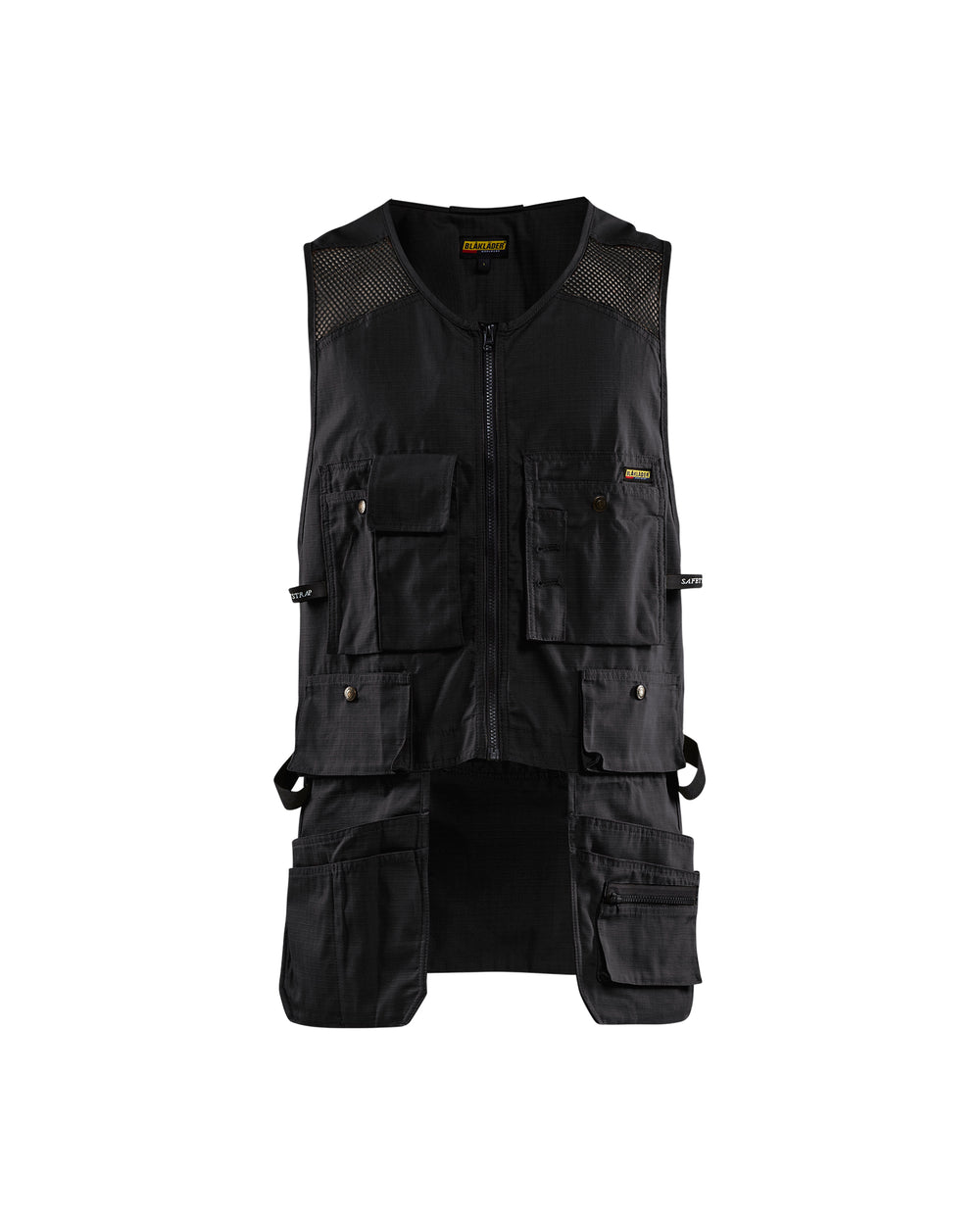 Ripstop Kangaroo Mesh Vest - Black