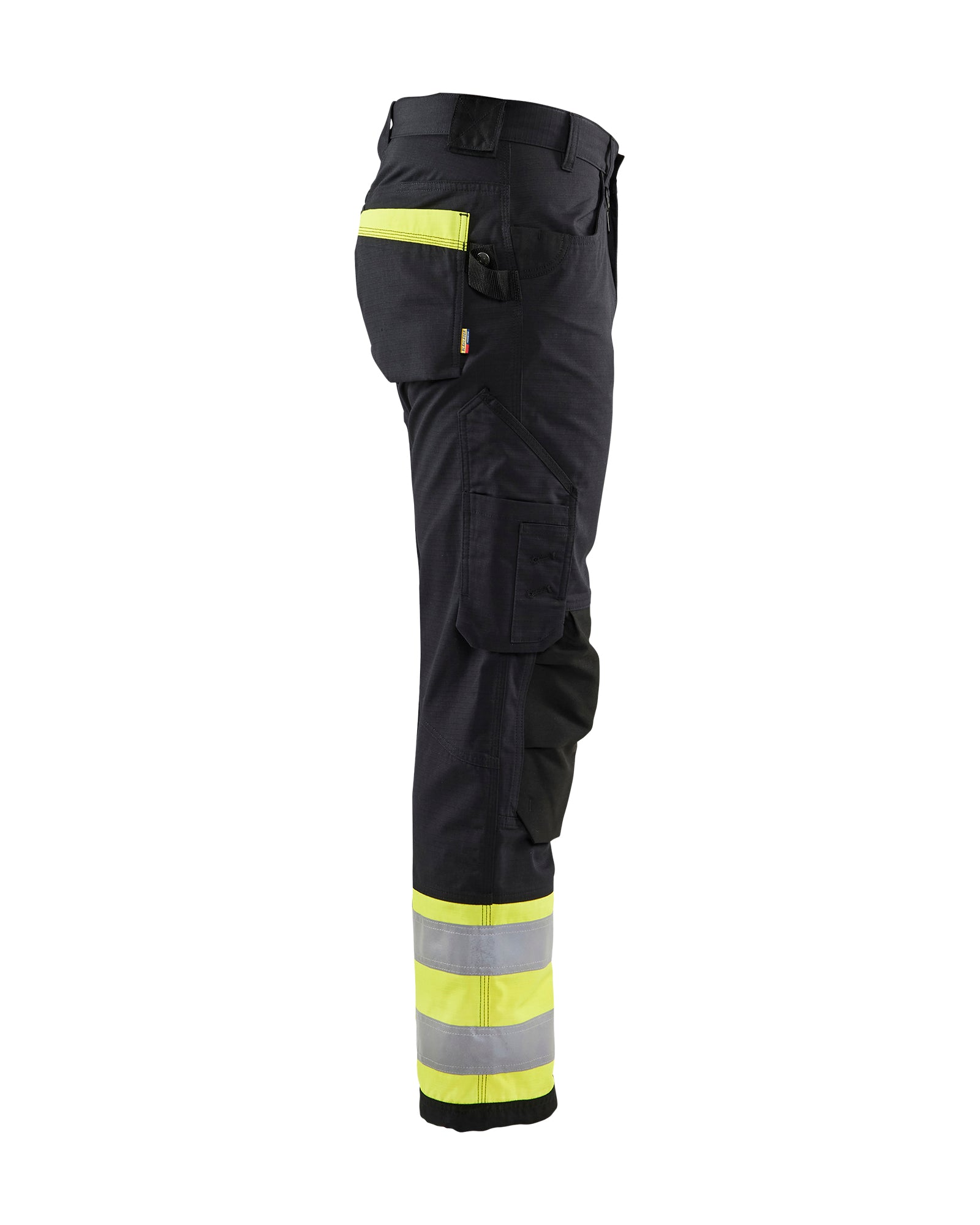 Visibility Ripstop Pants - Black/Yellow Hi-viz