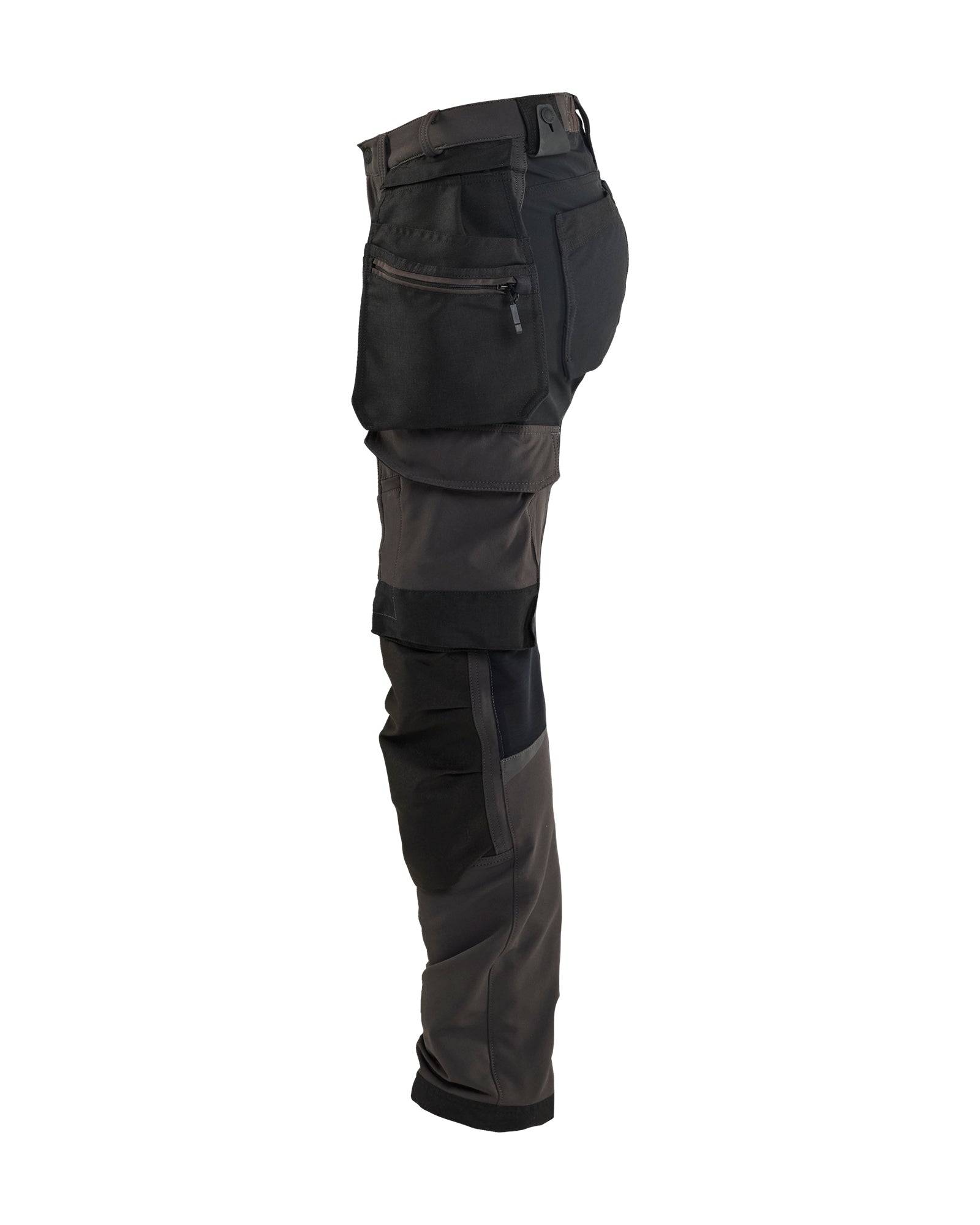 Women's 4-Way Stretch Work Pants - Darkgrey/black
