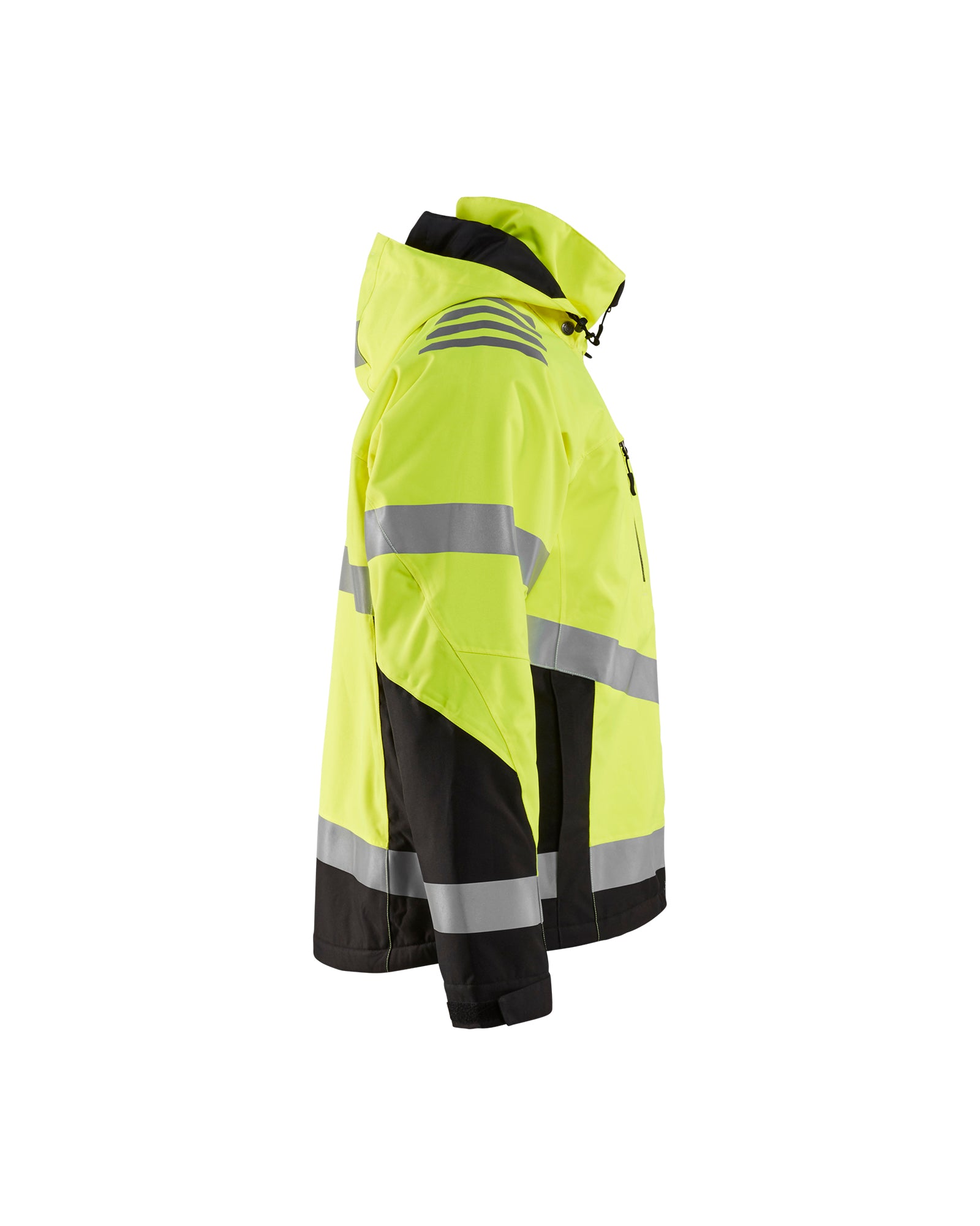 Hi-Vis Air Mesh Jacket - Yellow Hi-viz/Black