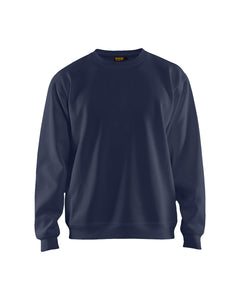 Crew Neck Sweatshirt - Dark navy blue