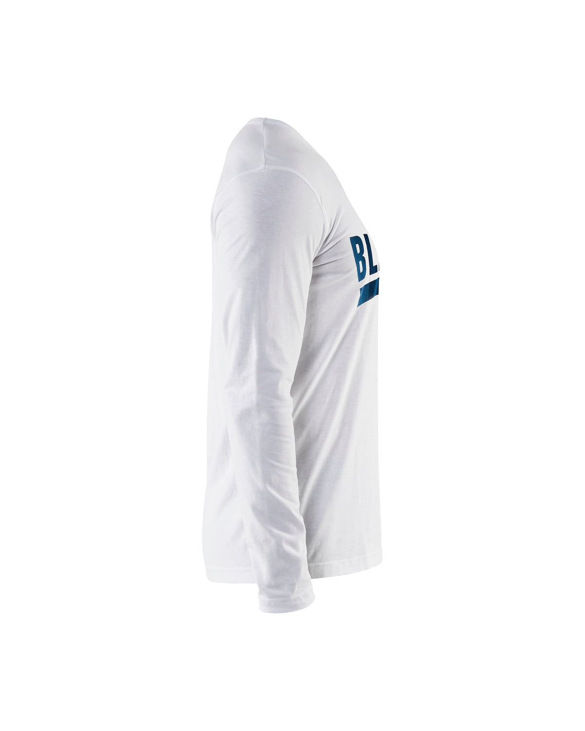 Long Sleeve Branded T-shirt - White