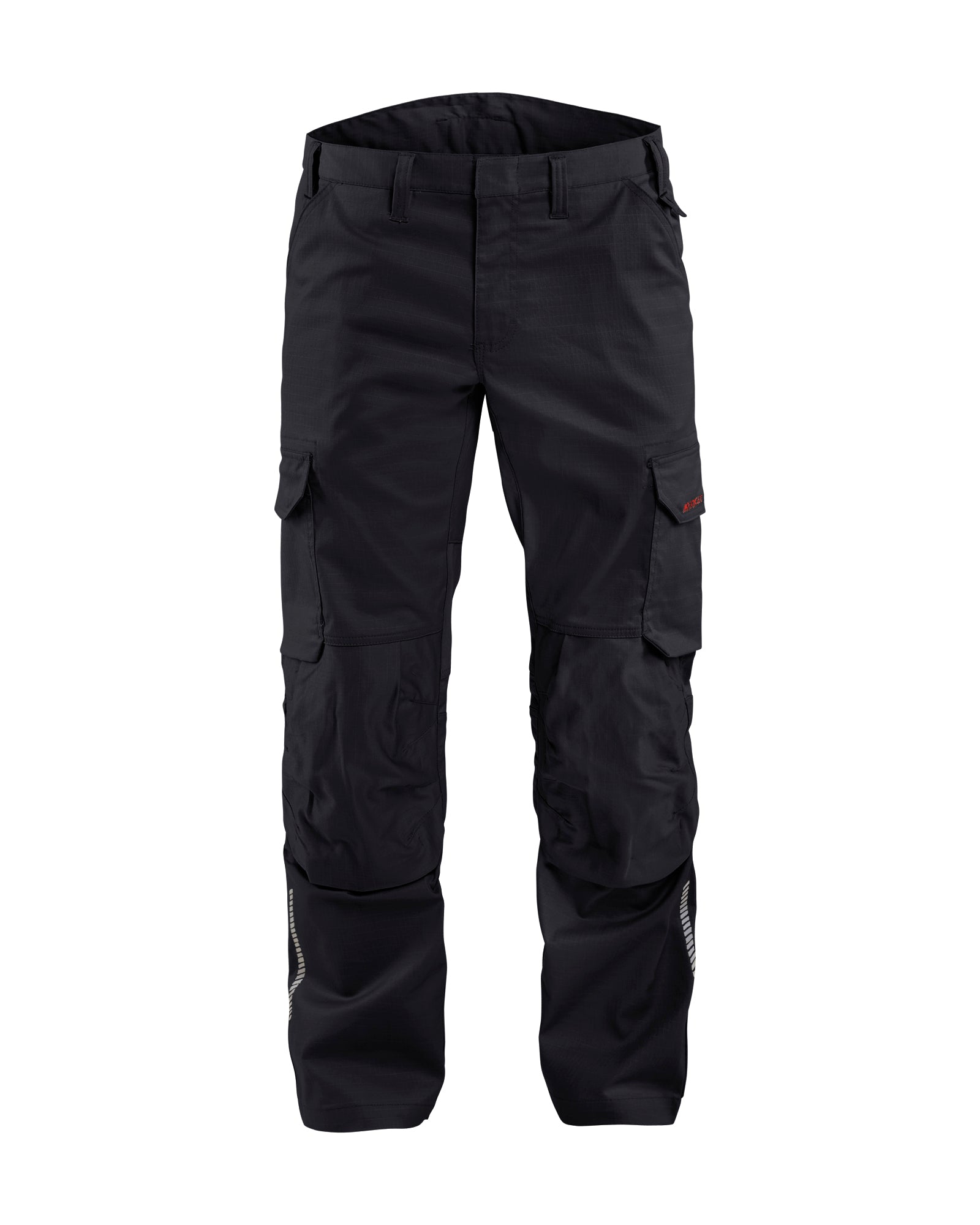 FR Stretch Pants With Kneepads - Black