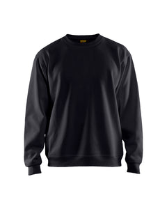 Crew Neck Sweatshirt - Black