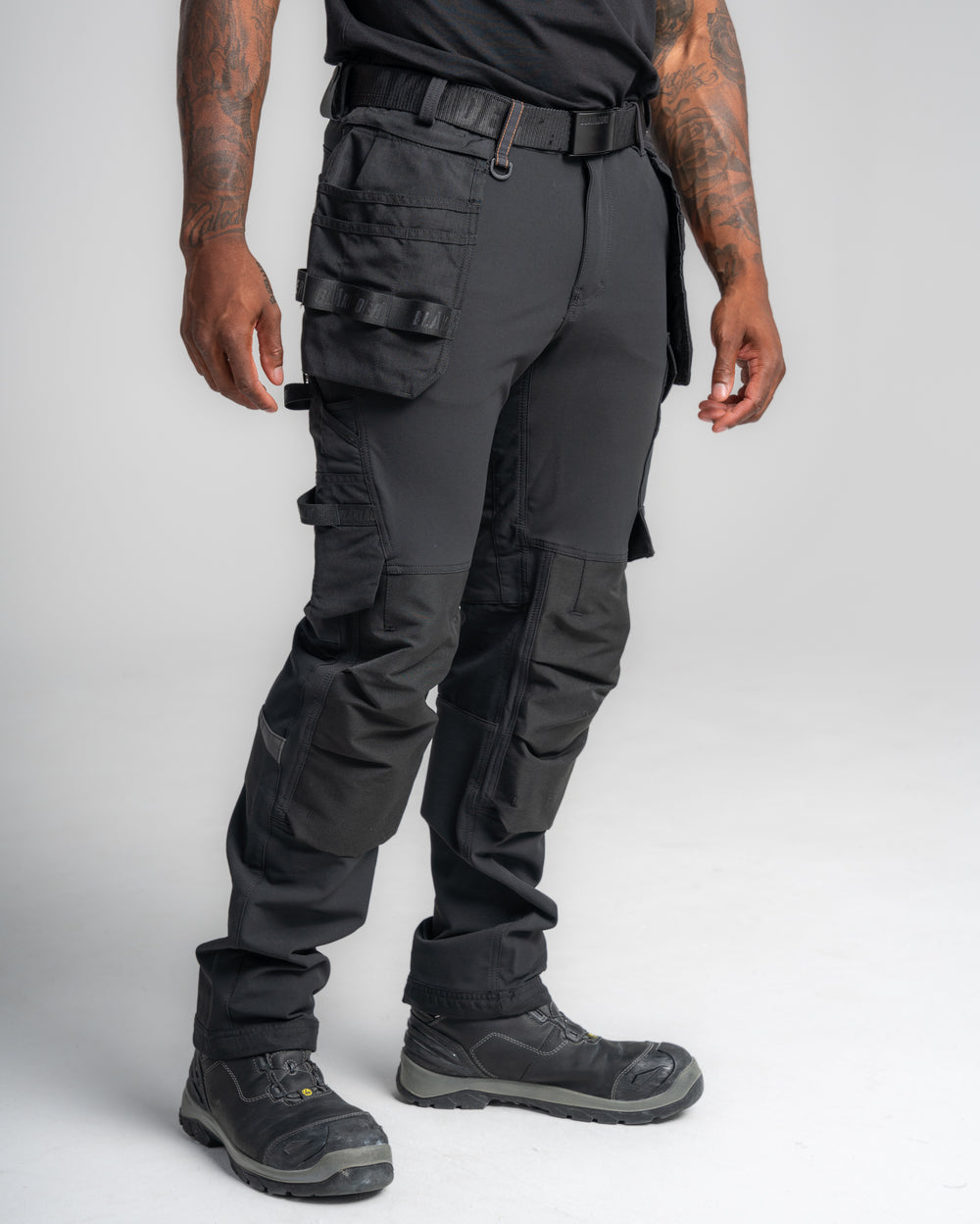 4-Way stretch Work Pants - Black