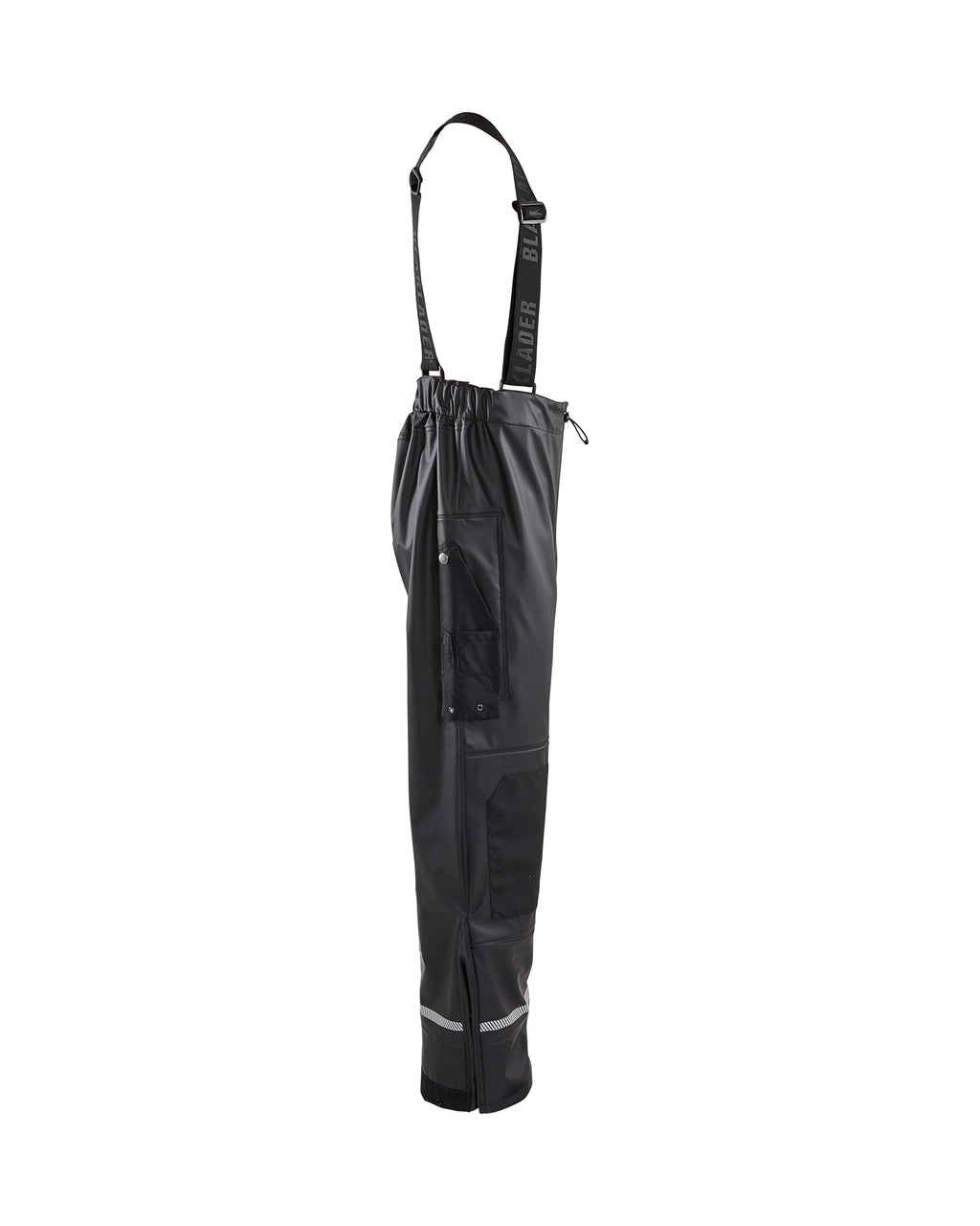 Rain Pants with Reflective Details - Black