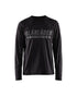 Long Sleeve Branded T-shirt - Black