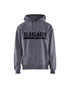 Hooded sweatshirt with print - Grey