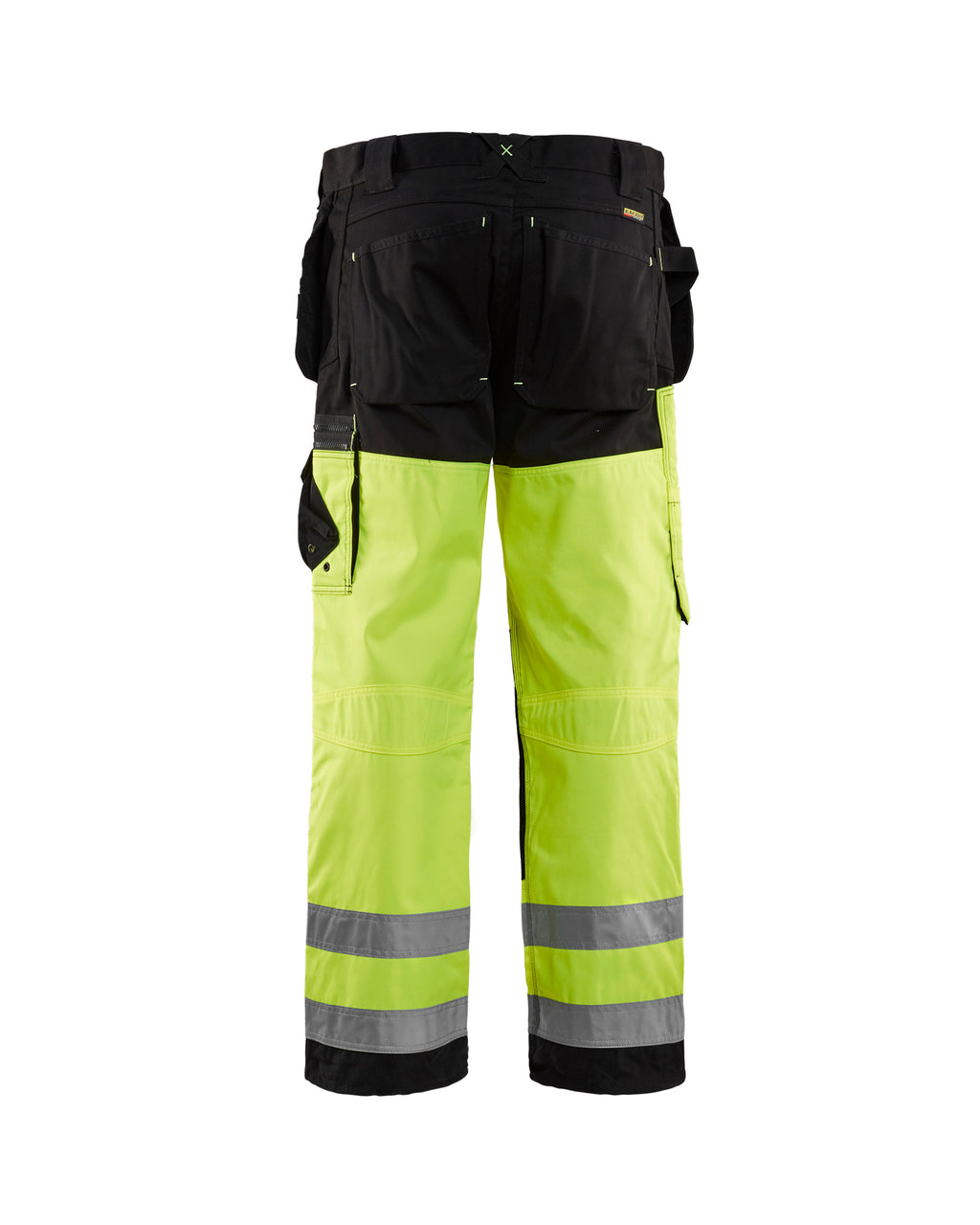HI-VIS X1600 WORK PANTS - Black/Yellow Hi-viz