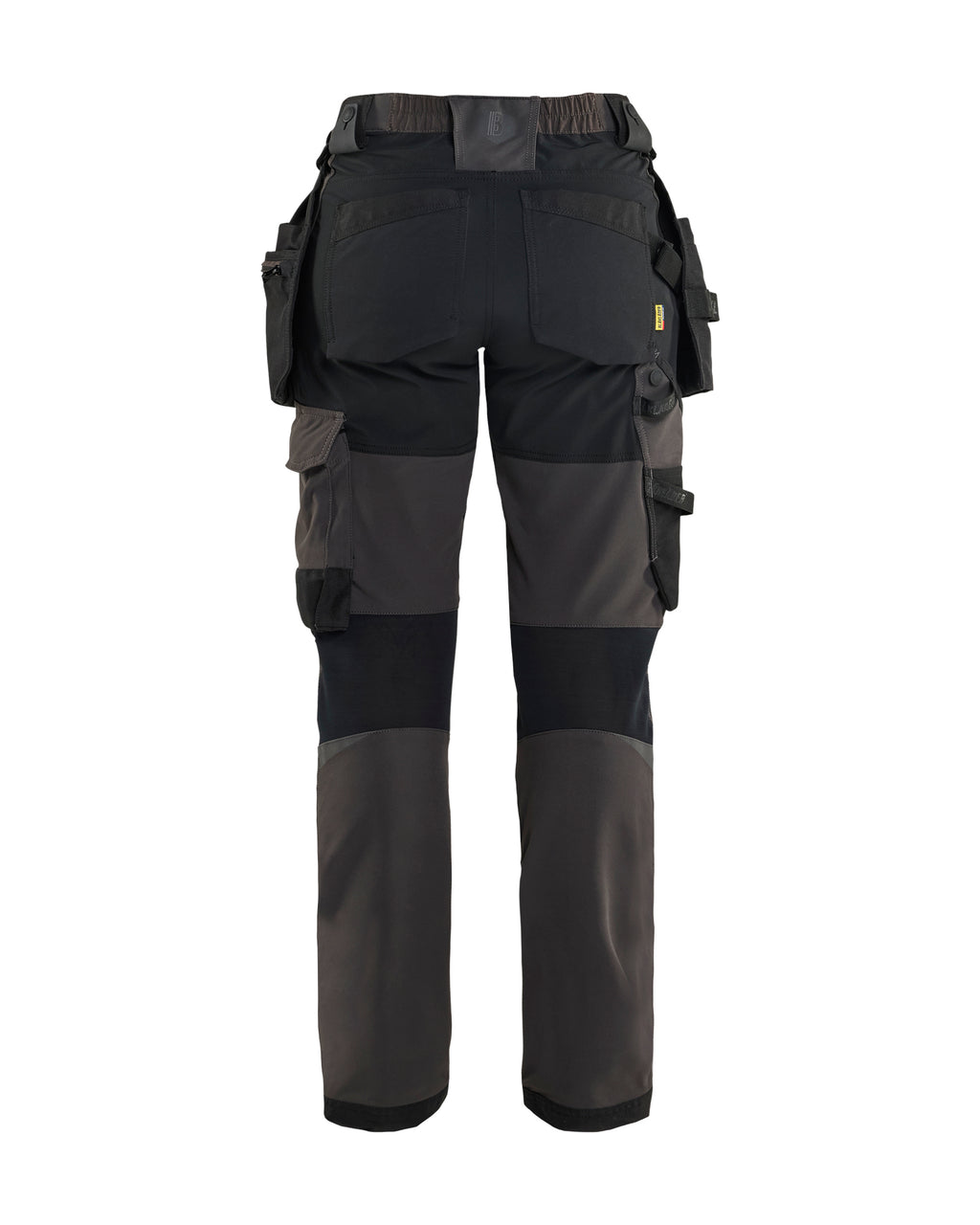 Women's 4-Way Stretch Work Pants - Darkgrey/black