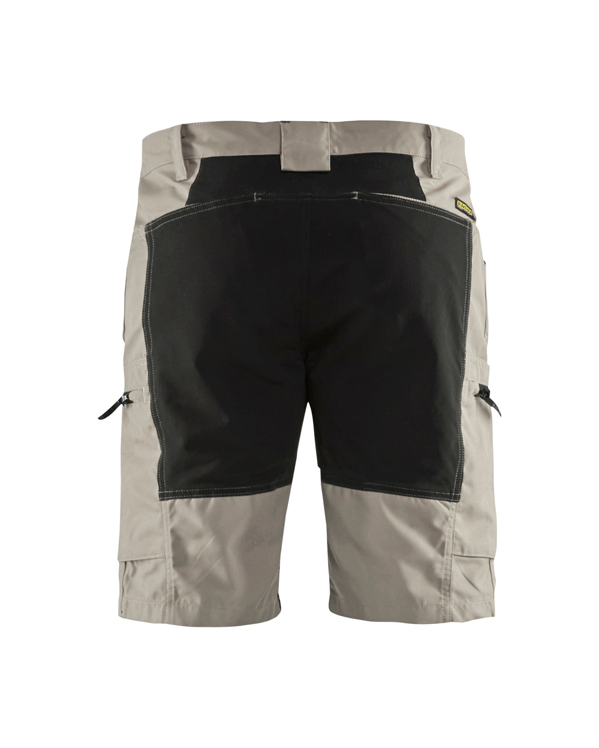 Service Shorts With Stretch - Stone/Black
