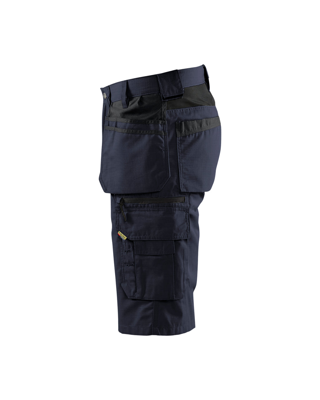 Ripstop Long Short With Utility Pockets - Dark navy blue