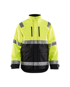 HI-VIS WINTER JACKET - Yellow Hi-viz/Black