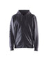 Branded Hooded Zip-up Sweatshirt - Grey