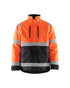 HI-VIS WINTER JACKET - Orange Hi-viz/Black